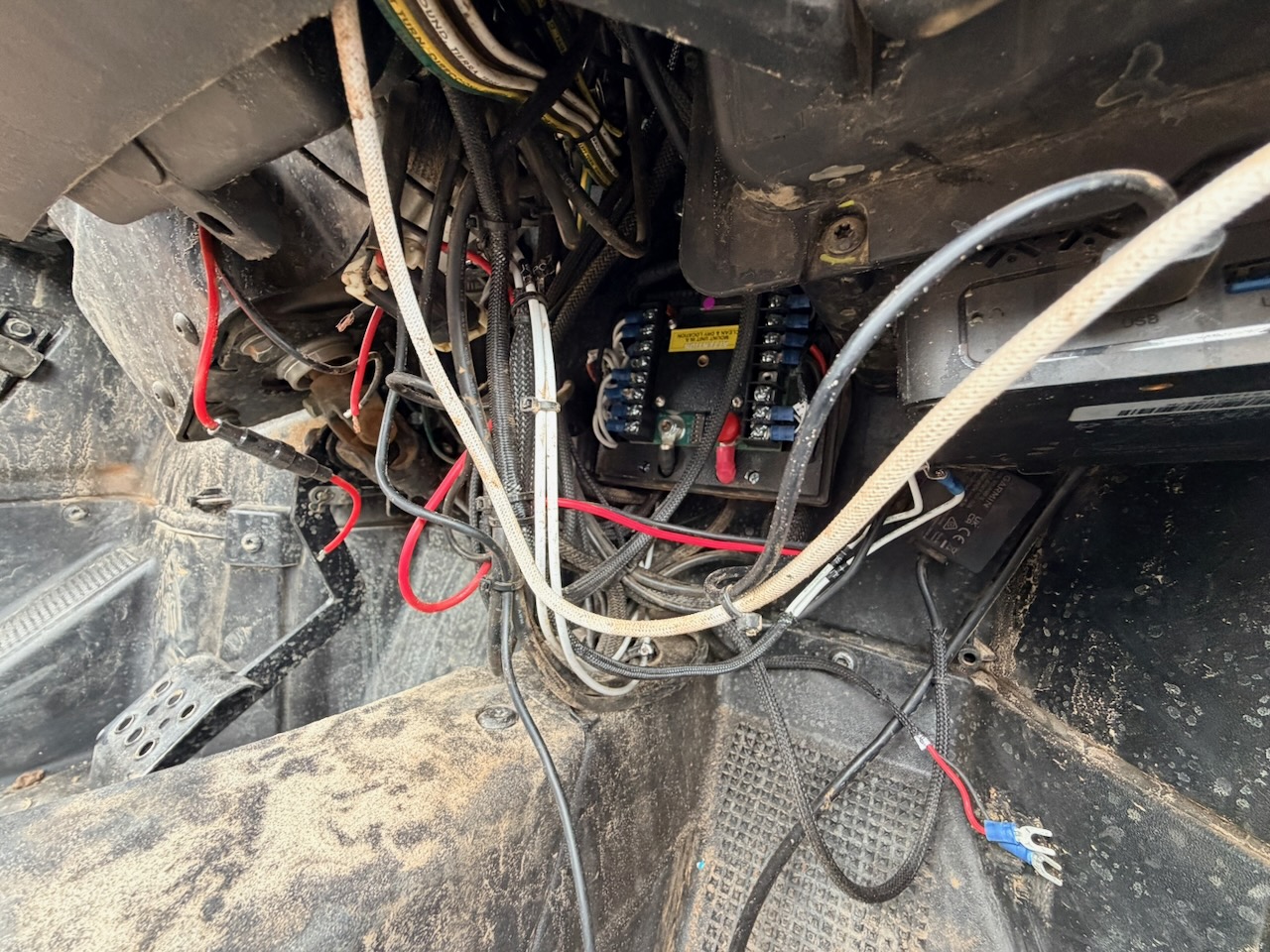 Saltwater-damaged S-Pod power distribution equipment